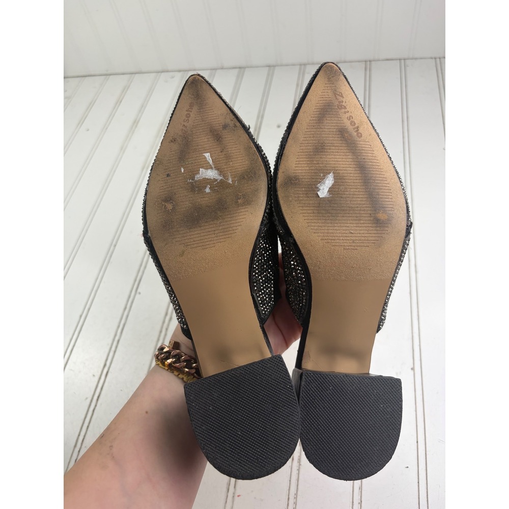 Zigi Soho Vintage Y2K Devora  Rhinestone Slip On Mules Women's Size 6 - Picture 10 of 10